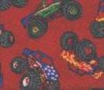 4 WHEELERS ON RED