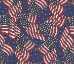 WEIGHTED VEST FABRIC AMERICAN FLAGS